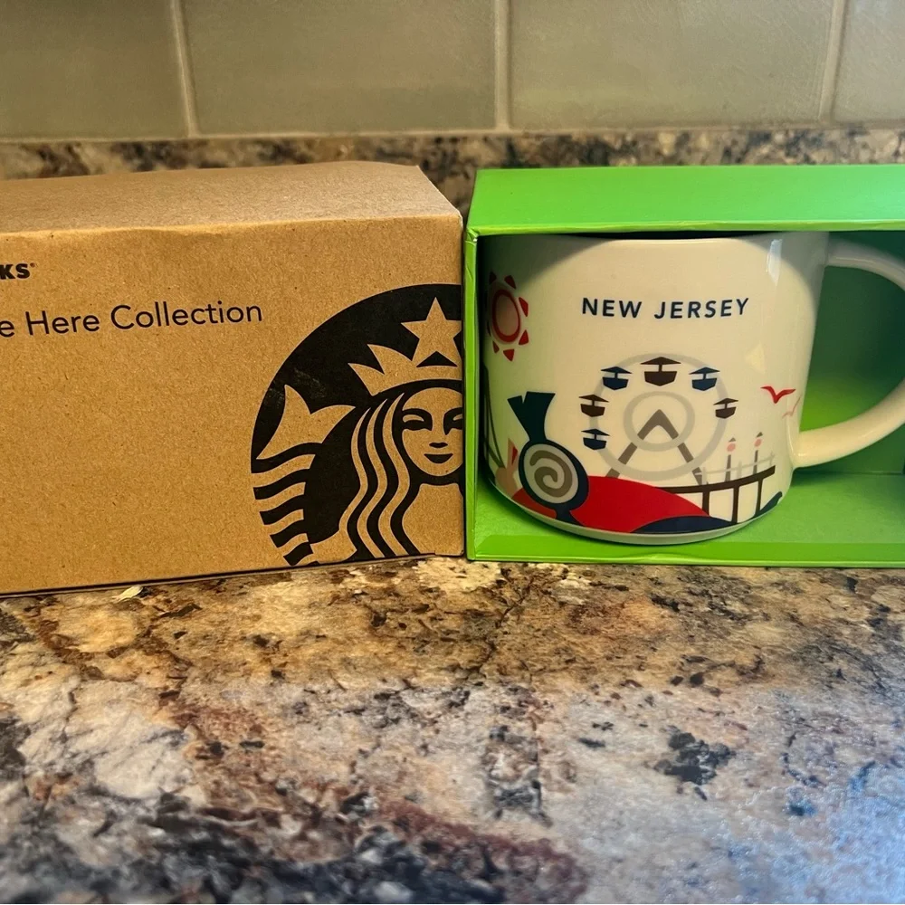 New Jersey “You Are Here” Starbucks Mug - Picture 1 of 5